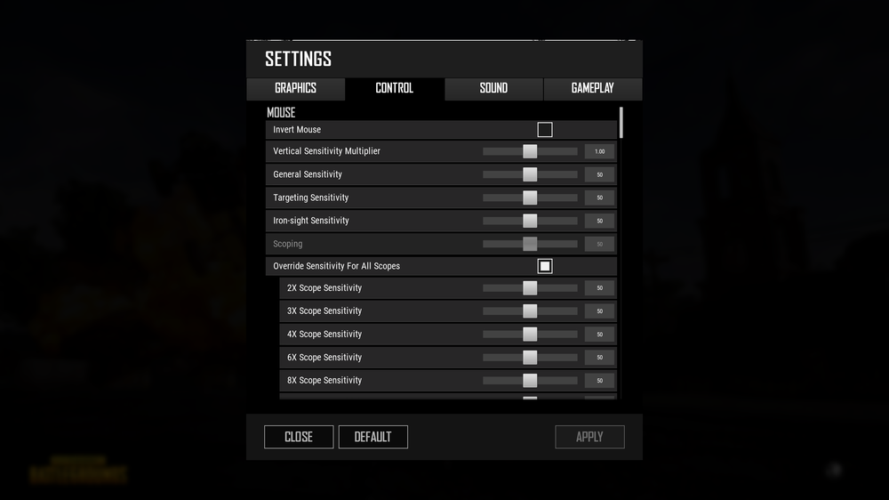 Test Server Update #15 Mouse Settings.png